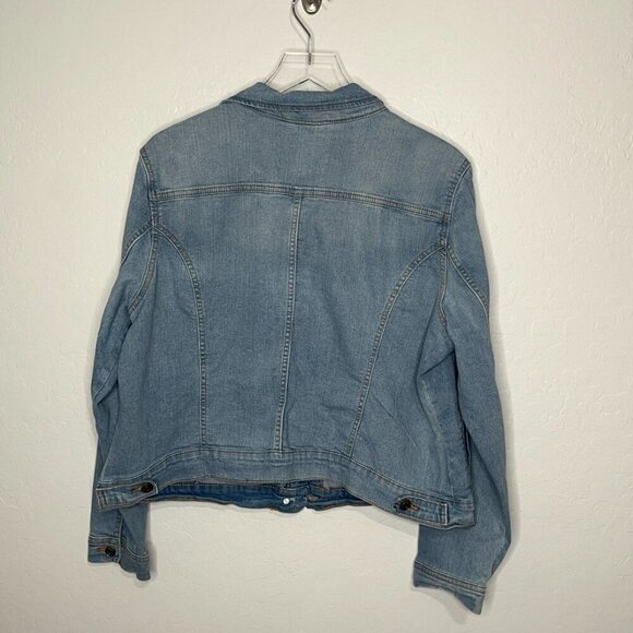Social Standards by Sanctuary Classic Denim Jean Jacket Size XL - Picture 9 of 9